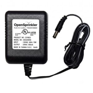 OpenSprinkler Transformer / Power Adapter (US plug)